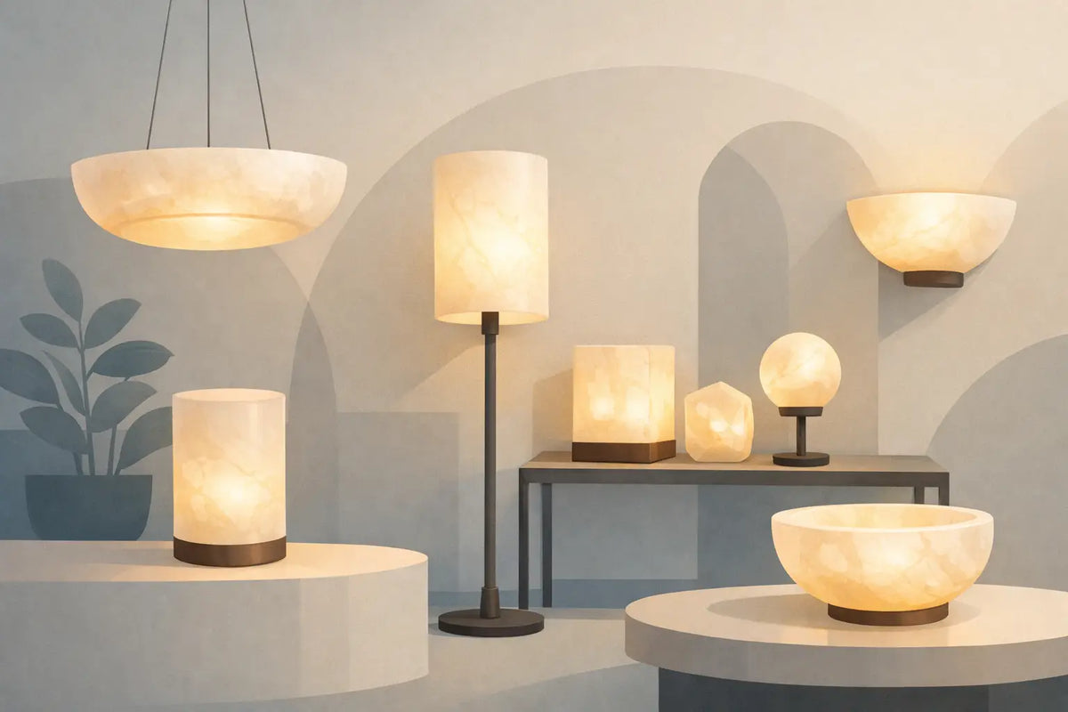Luminaire en albâtre : quelle pièce choisir ?