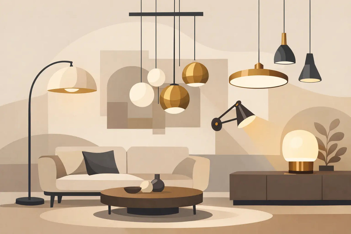 Luminaire design salon - bien le choisir