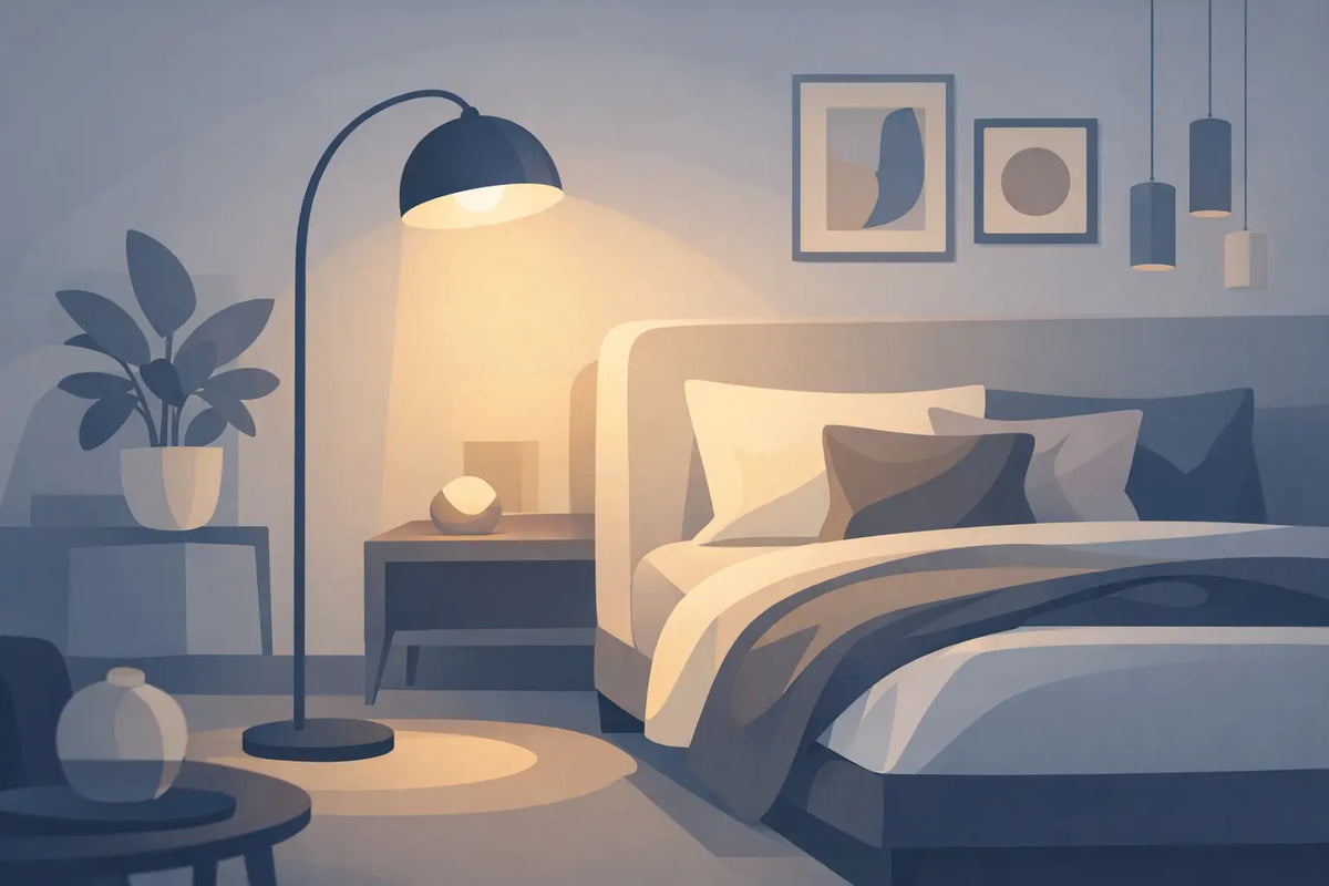 Lampadaire design chambre - bien le choisir