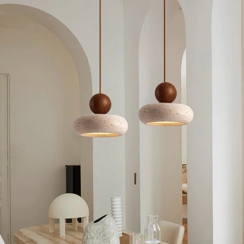 Halo Ocre — Suspension Maison Lumen (4)