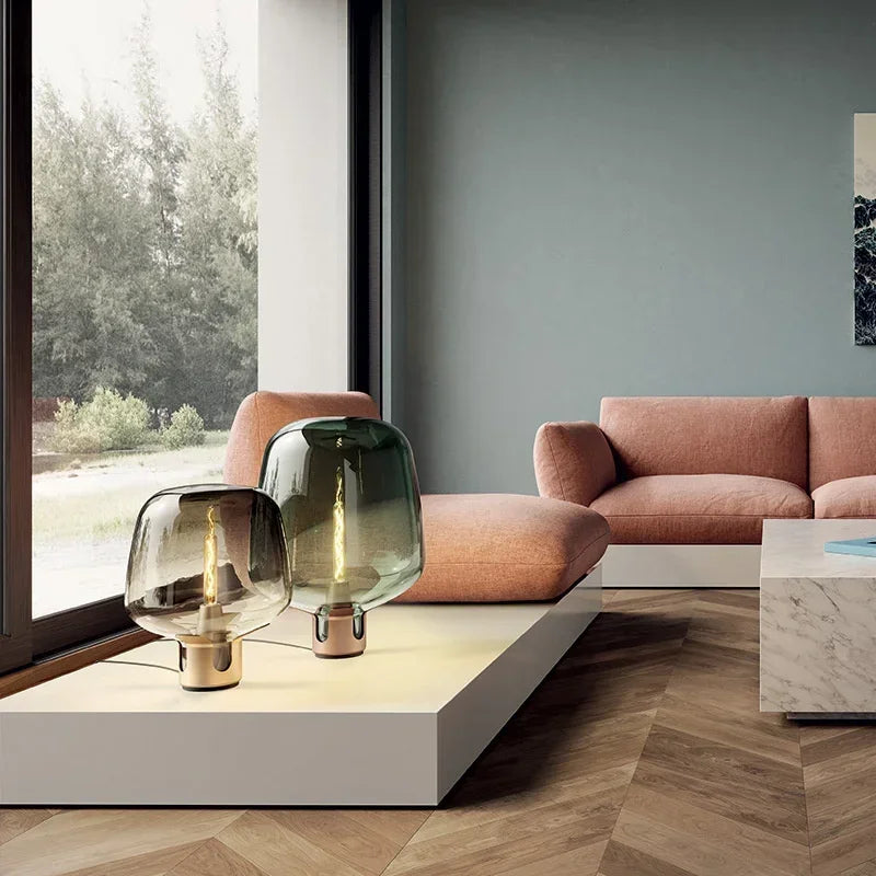 Dôme Teinté — Lampe à poser Maison Lumen (3)