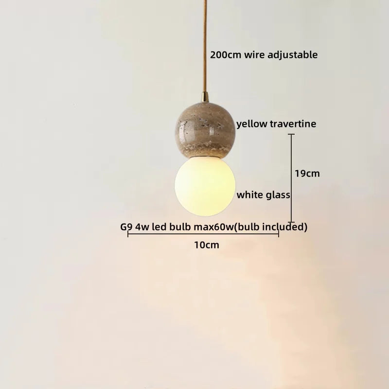 Halo Ocre — Suspension Maison Lumen (7)