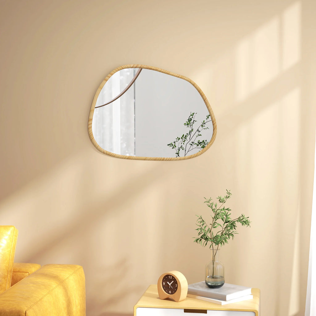 Reflet Bois — Miroir lumineux Maison Lumen
