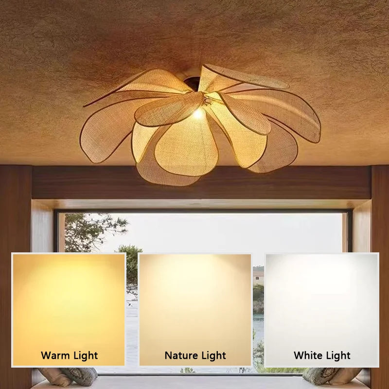 Lotus Bambou — Suspension Maison Lumen (4)