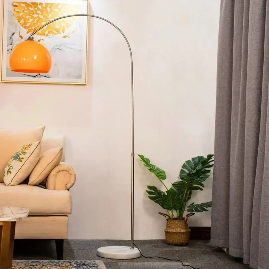 Arc Opalin — Lampadaire Maison Lumen