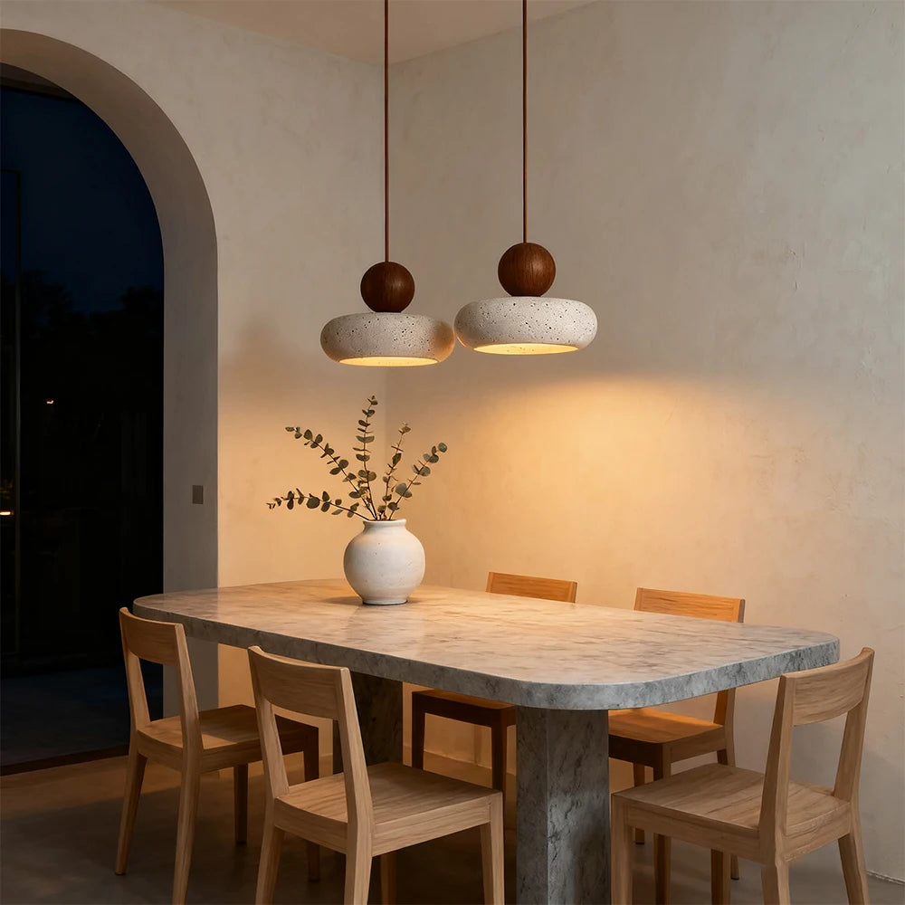 Halo Ocre — Suspension Maison Lumen (3)