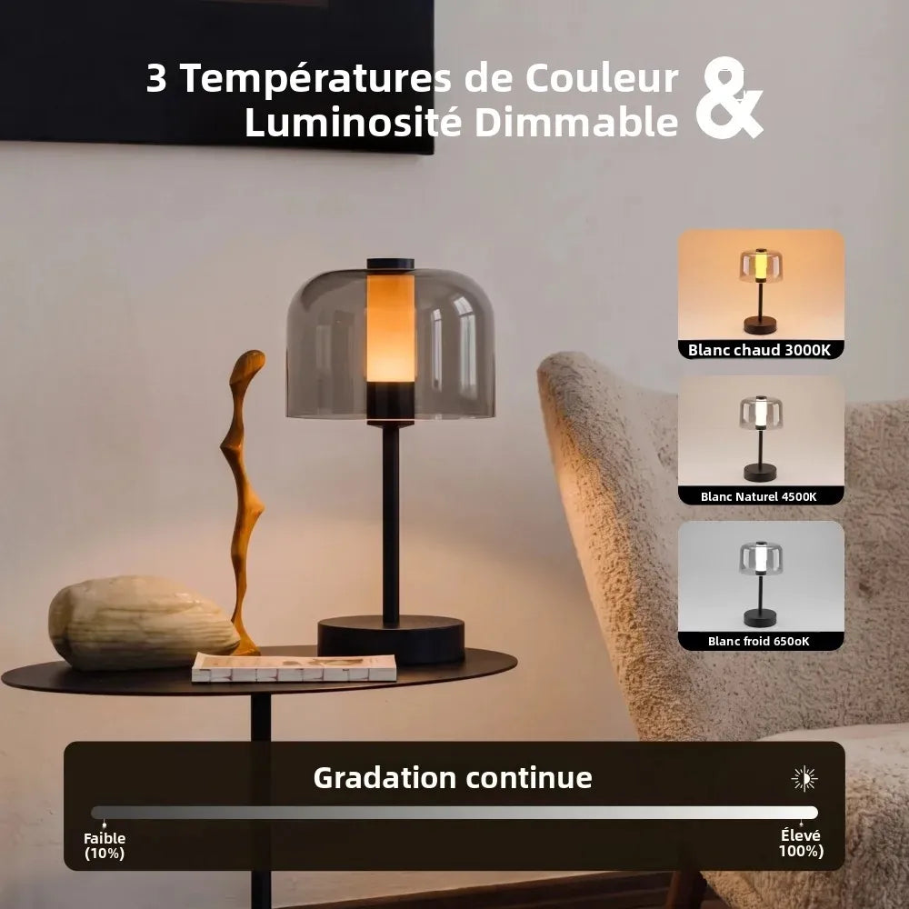 Dôme Nocturne — Lampe à poser Maison Lumen (5)