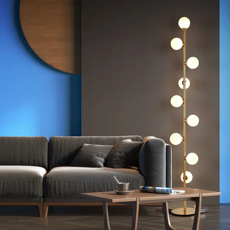 Tōri Trois Globes — Lampadaire Maison Lumen (4)