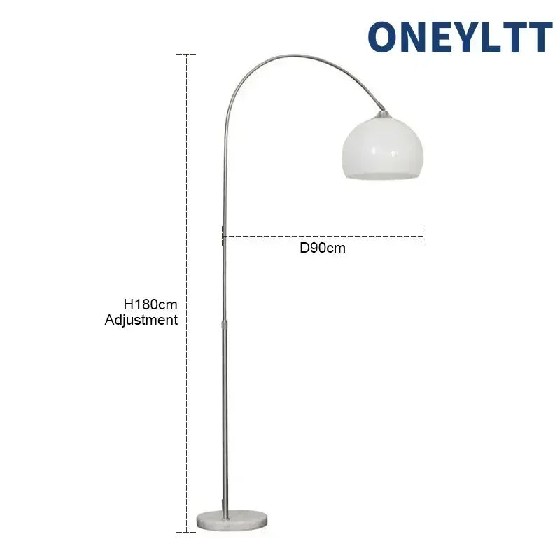 Arc Opalin — Lampadaire Maison Lumen (8)