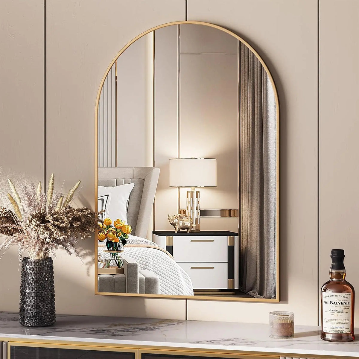 Reflet Aurore — Miroir lumineux Maison Lumen (2)
