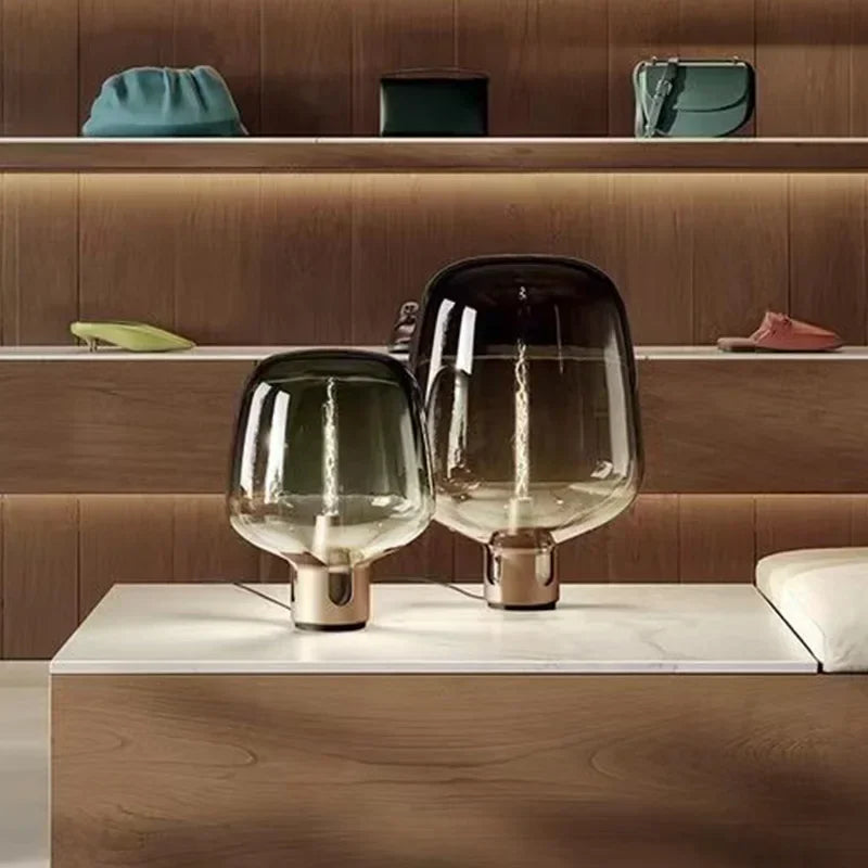Dôme Teinté — Lampe à poser Maison Lumen (6)
