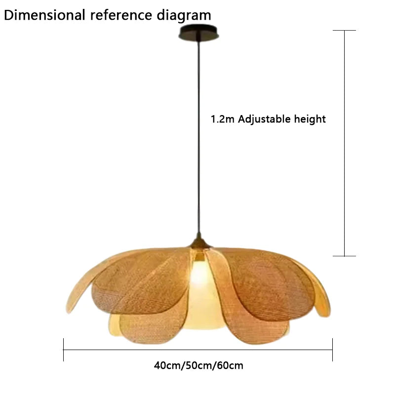 Lotus Bambou — Suspension Maison Lumen (6)