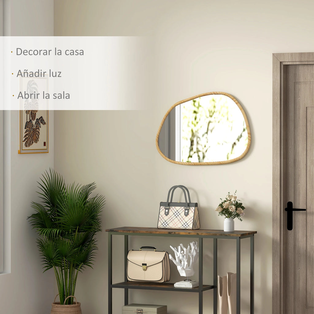 Reflet Bois — Miroir lumineux Maison Lumen (3)
