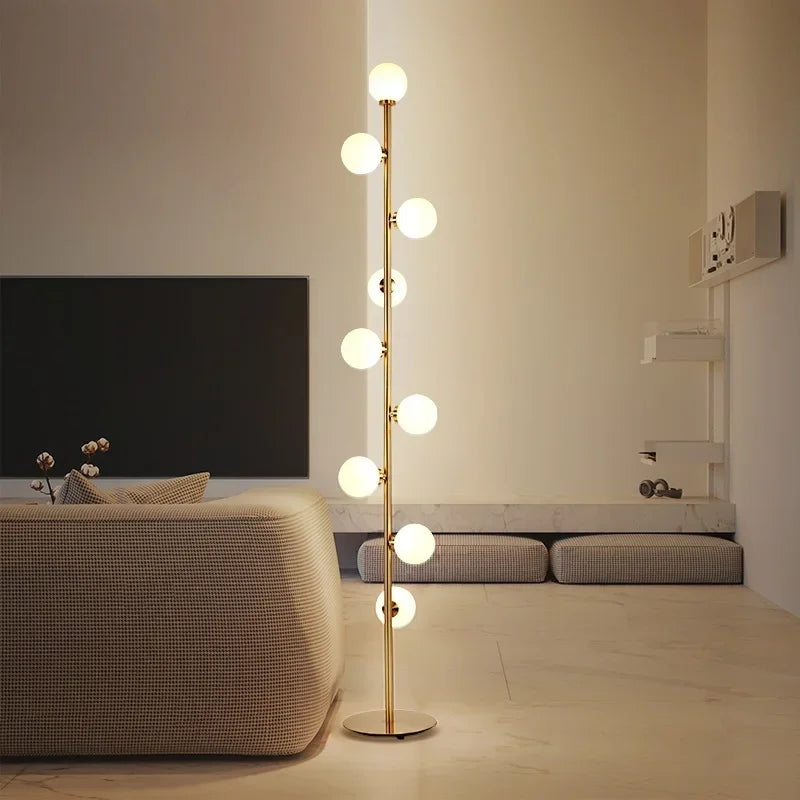 Tōri Trois Globes — Lampadaire Maison Lumen (5)