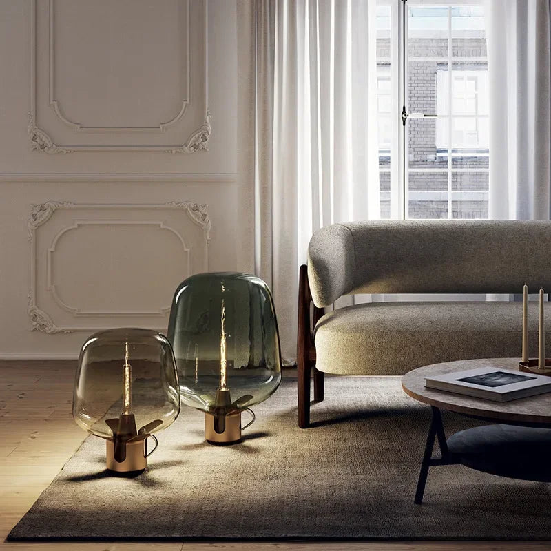 Dôme Teinté — Lampe à poser Maison Lumen (2)