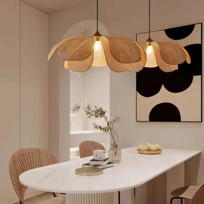 Lotus Bambou — Suspension Maison Lumen (3)