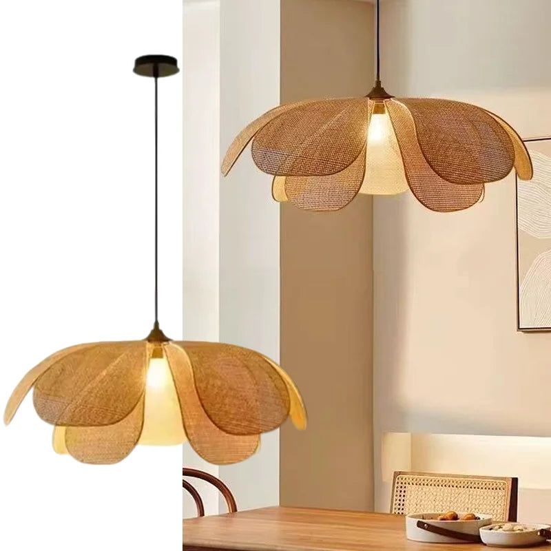 Lotus Bambou — Suspension Maison Lumen