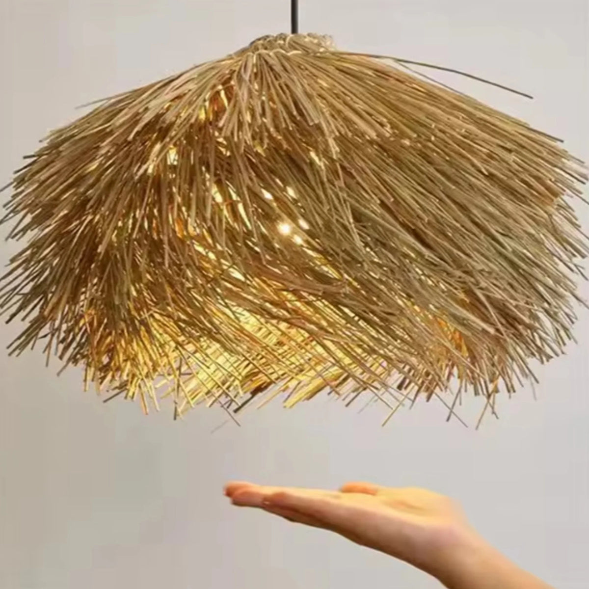 Suspension XXL Doum Sahara — Suspension Maison Lumen