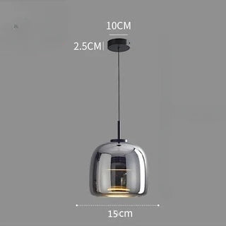 Dôme Fumé — Suspension Maison Lumen (10)