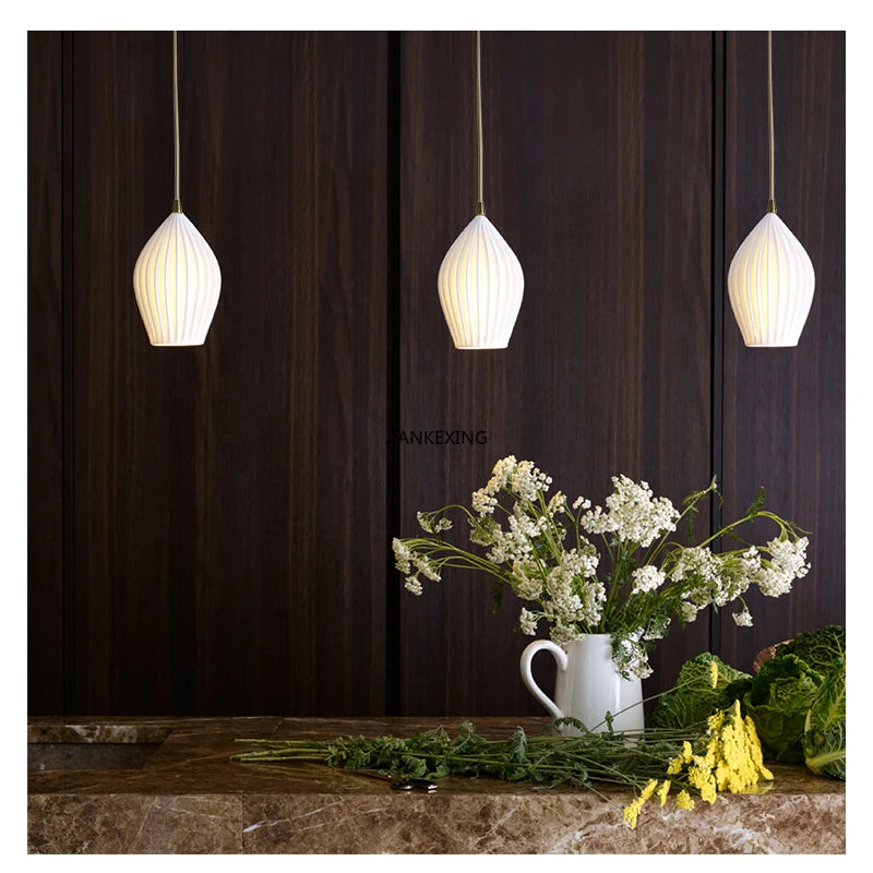 Trypte Céramique — Suspension Maison Lumen