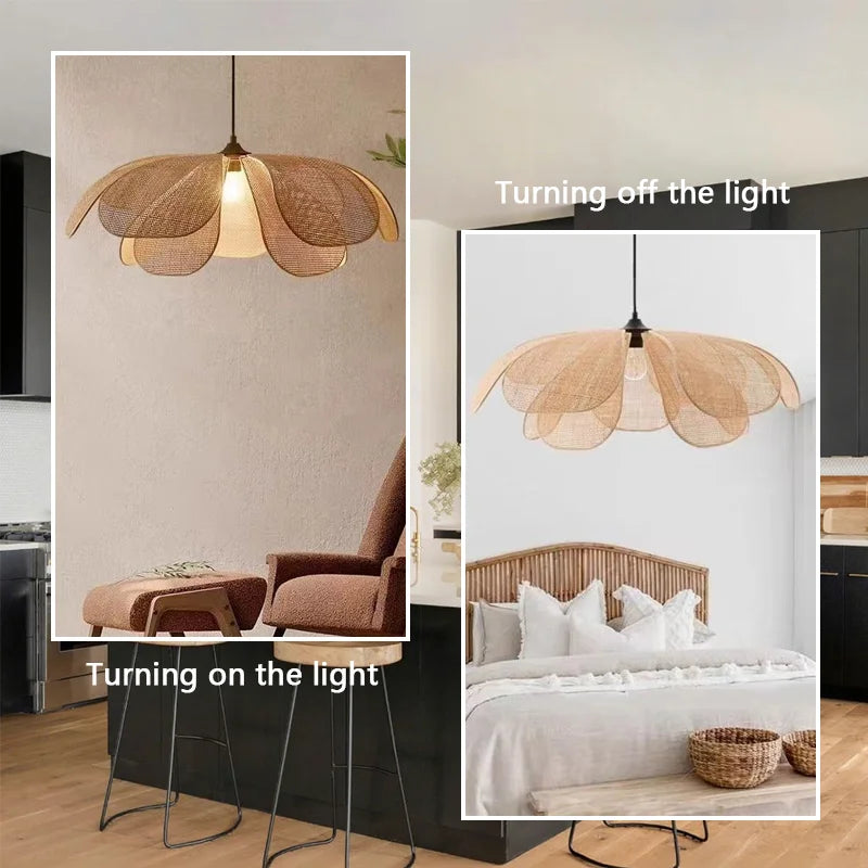 Lotus Bambou — Suspension Maison Lumen (5)