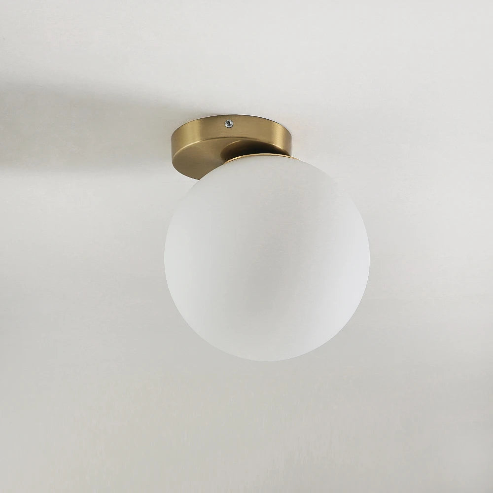 Applique Globe Opaline Séraphin — Applique Maison Lumen (5)
