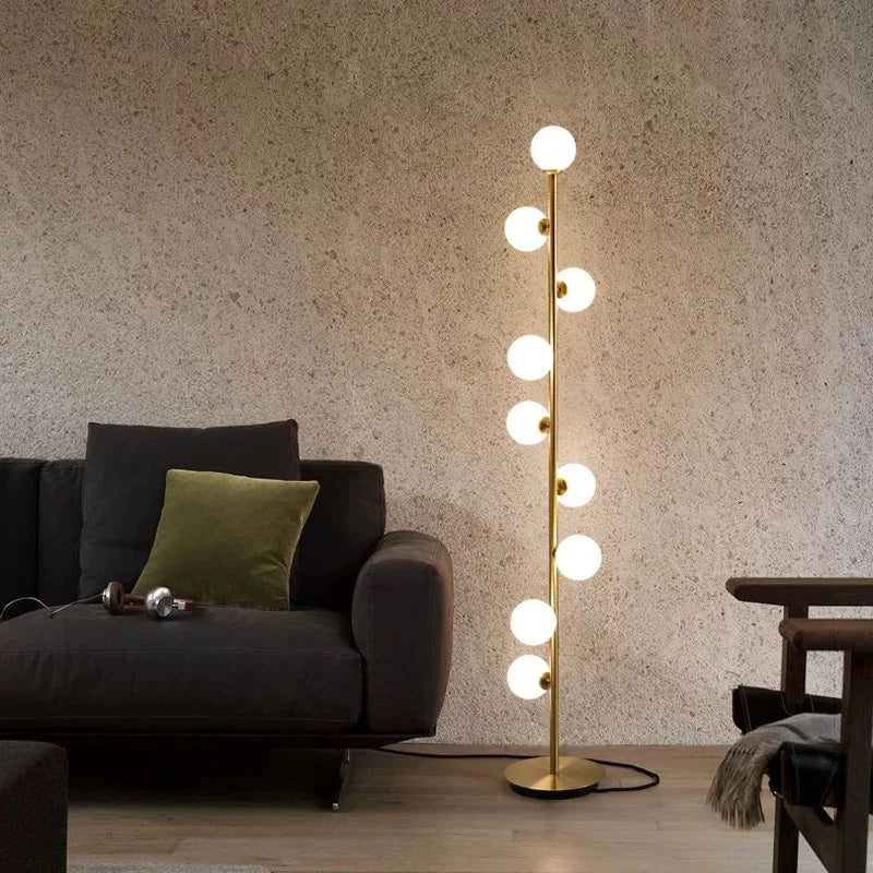 Tōri Trois Globes — Lampadaire Maison Lumen