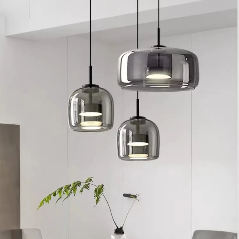 Dôme Fumé — Suspension Maison Lumen (3)