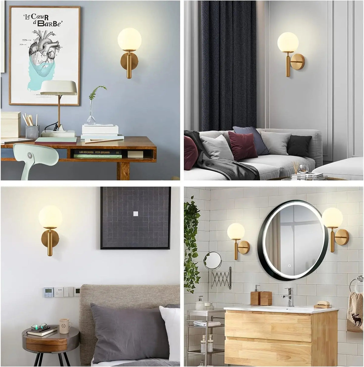 Croissant Mat — Applique Maison Lumen (6)