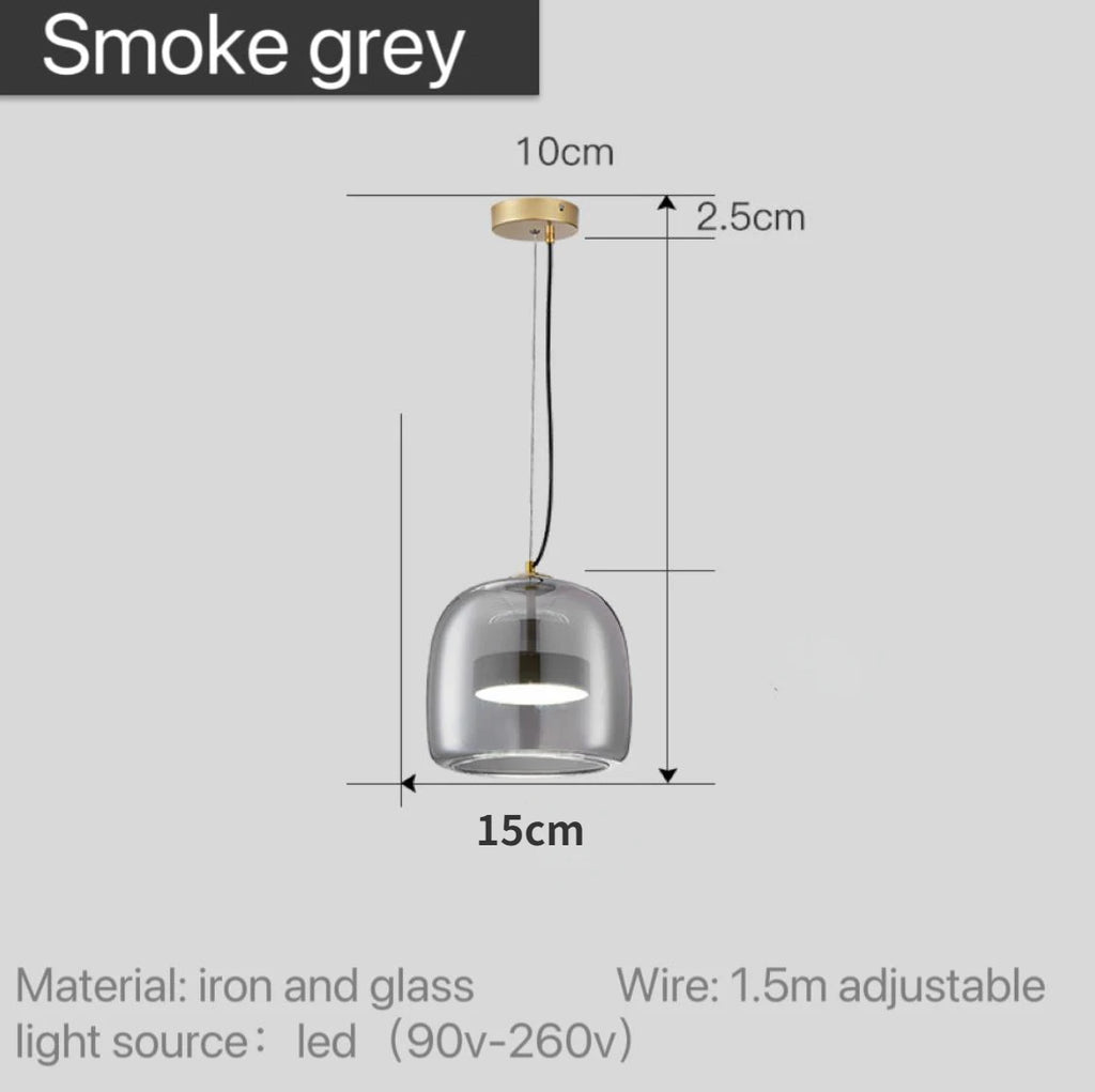 Sfera Fumée — Suspension Maison Lumen (2)