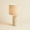 Calanque — Lampe à poser en travertin naturel